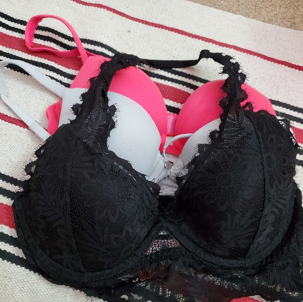 Three Victoria's secret 32B bra